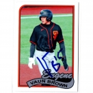 Vaun Brown autograph